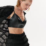 Leather Bra Bustier