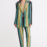 Gaia Striped Oversize Jacket