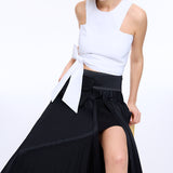 Wrap Around White Top