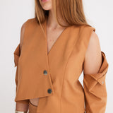 Moody Jacket / Vest in Tan