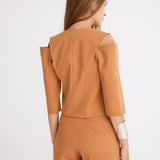 Moody Jacket / Vest in Tan