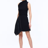 Eccentric Black Mini Dress