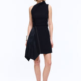 Eccentric Black Mini Dress