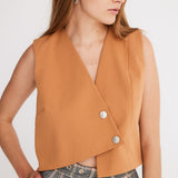 Moody Jacket / Vest in Tan