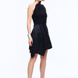 Eccentric Black Mini Dress