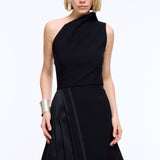 Eccentric Black Mini Dress