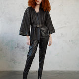 Vega Puff Kimono Coat