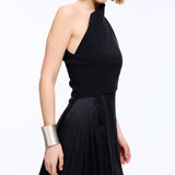 Eccentric Black Mini Dress