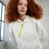 Piton White Sweatshirt