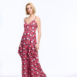 Origami Red Maxi Dress