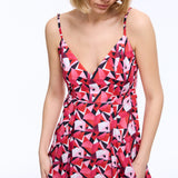 Origami Red Maxi Dress