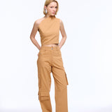 Eccentric Tan Top