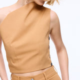 Eccentric Tan Top
