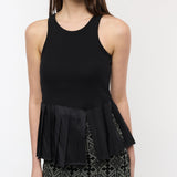 Aztec Lace Mini Skirt