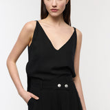 Loose Black Maxi Pants