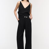 Loose Black Maxi Pants