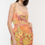 Statement Jacquard Mini Dress