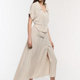 Quartz Loose Long Dress