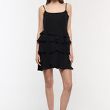 Mica Black Mini Dress