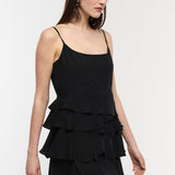 Mica Black Mini Dress
