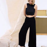 Loose Pants Black