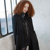 Slit Wool Coat
