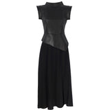 Concrete Black Midi Dress