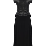 Concrete Black Midi Dress