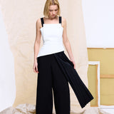Mia Black-White Jumpsuit