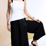 Mia Black-White Jumpsuit