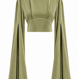 Janset Olive Top