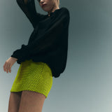 ADEL Straw Skirt