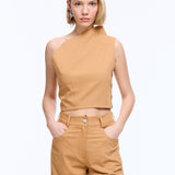 Eccentric Tan Top