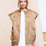 Fringe Copper Vest