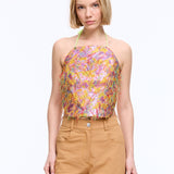 Floriva Backless Top