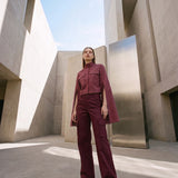 Janset Burgundy Shirt