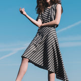 Balance Midi Dress Striped