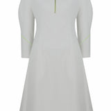 Angle Midi Dress Ecru