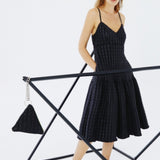 Puff Midi Dress