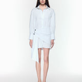 Eddy White Shirt Dress