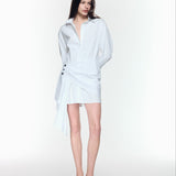 Eddy White Shirt Dress