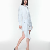 Eddy White Shirt Dress