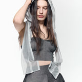 Twirl Bustier with Hoodie