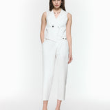 Revolve Vest White