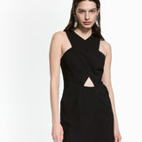 Revolve Black Midi Dress