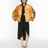 Statement Jacquard Bomber