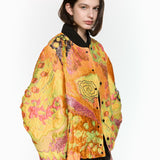 Statement Jacquard Bomber