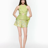 Mossy Jacquard Short