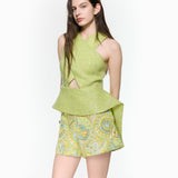 Mossy Jacquard Short