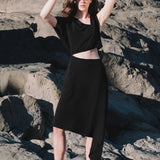 Balance Midi Dress Black